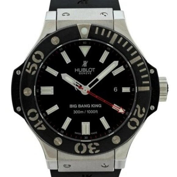 Hublot 48mm Big Bang King Palladium Titanium Ceramic Watch B+P! 322.LM.100.RX! - Picture 3 of 15